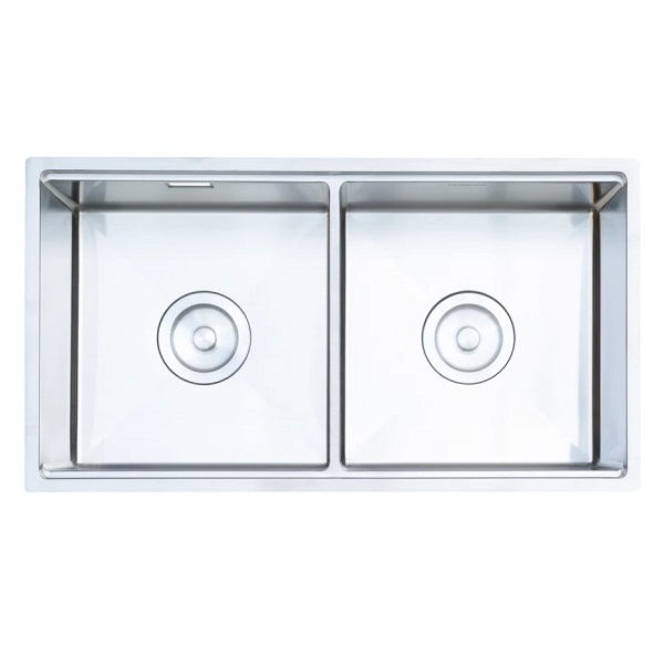 Chậu rửa bát đá 1 hố màu trắng TASCA MITO NT860W (860x510x220mm) - Image 3