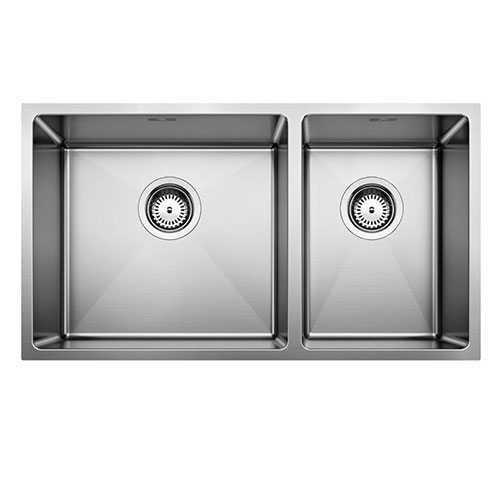 Chậu rửa bát đá Blanco LEXA 8 524960 màu đen (780x500 mm) - Image 4