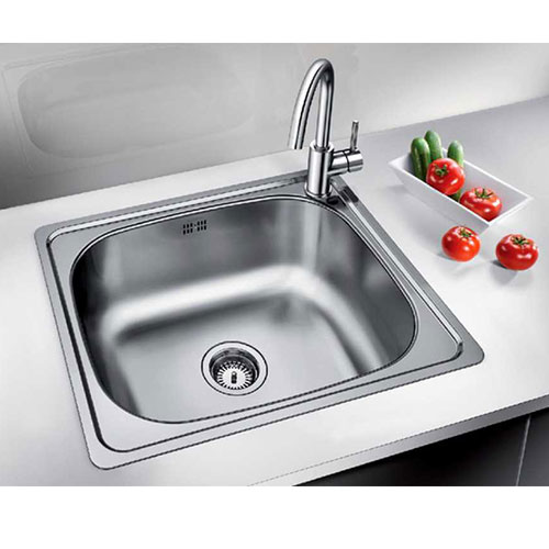 Chậu rửa bát đá Blanco LEXA 8S 524981 màu xám (1160x500 mm) - Image 4