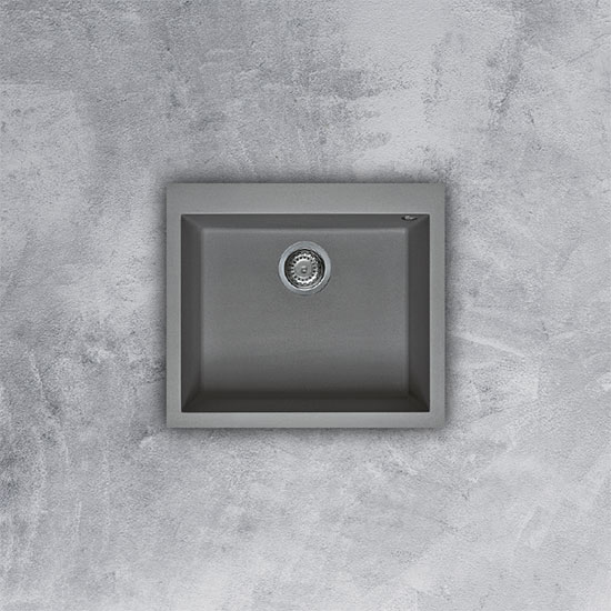 Chậu rửa bát đá Malloca NERO G-45040 - Image 5