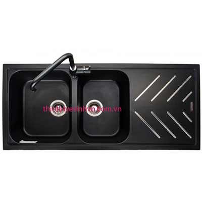 Chậu rửa bát đá nhân tạo Carysil BEC2 Nera