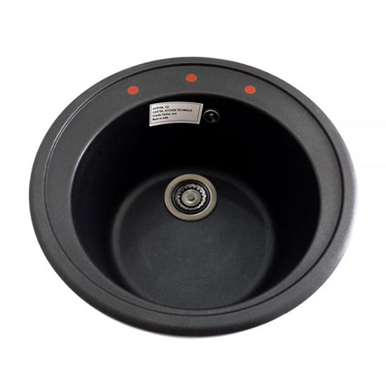 Chậu rửa bát đá nhân tạo Carysil BEC2 Nera - Image 4