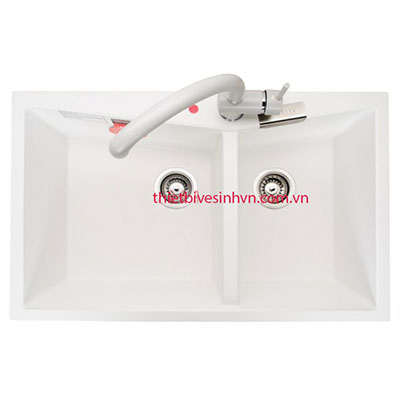 Chậu rửa bát đá nhân tạo Carysil LAC1 Champagne - Image 4