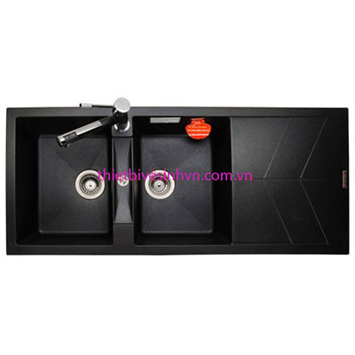 Chậu rửa bát đá nhân tạo Carysil LAC1 Champagne - Image 5