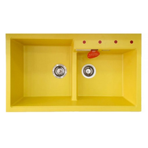 Chậu rửa bát đá nhân tạo Carysil LMC5 Nera - Image 4