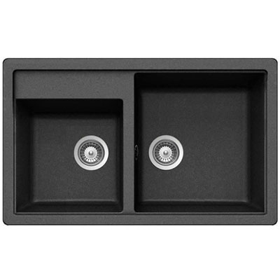 Chậu rửa bát đá nhân tạo Carysil REC1 màu trắng - Image 5