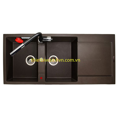 Chậu rửa bát đá nhân tạo Carysil WAL2 Snova - Image 5