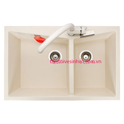 Chậu rửa bát đá nhân tạo Carysil WAL3 Montana (56x51cm) - Image 3