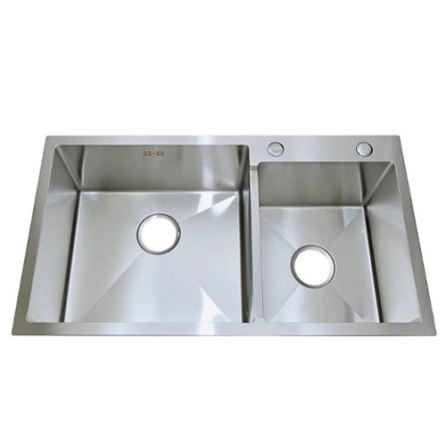 Chậu rửa bát đúc 1 hố Cielo 1204 (780x460x230 mm) - Image 4