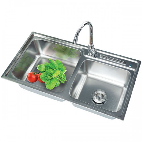 Chậu rửa bát EU-1150HMA (1100x500) - Image 4