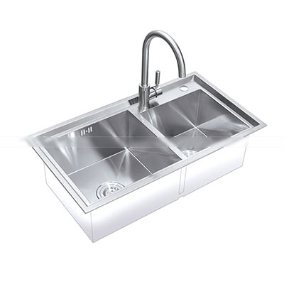 Chậu rửa bát EU-8245HMA (820x450x220) - Image 5