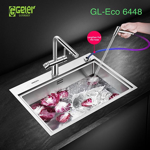 Chậu rửa bát Geler GL-8550 - Image 5