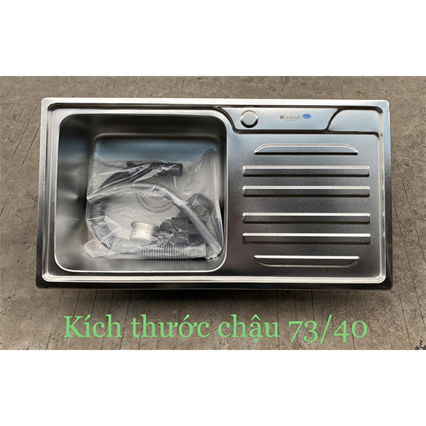 Chậu rửa bát giá rẻ 2 hố cân Korea TP-7843 (780x430) - Image 3
