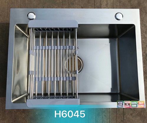 Chậu rửa bát giá rẻ đúc liền khối 2 hố cân Korea TP-H-7843 (780x430) - Image 5