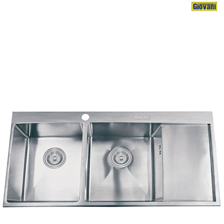 Chậu rửa bát Giovani G-8548 HM (86x48x23cm) - Image 4