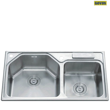 Chậu rửa bát Giovani GS-10050 HM (1000x500x215) - Image 4