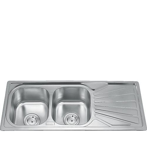 Chậu rửa bát góc inox Gorlde GD 504 (90x90) - Image 5