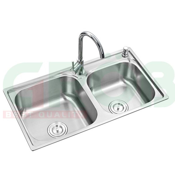 Chậu rửa bát Grob GS304-8245 (820x450x230) - Image 5