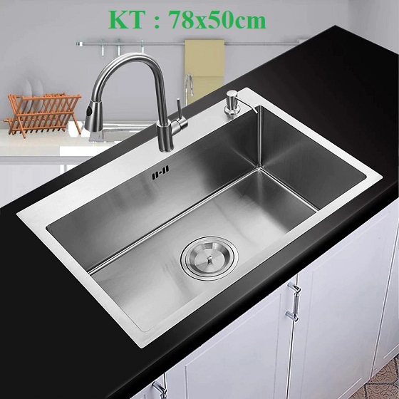 Chậu rửa bát Grob GS304-8245HD (820x450x230) - Image 5