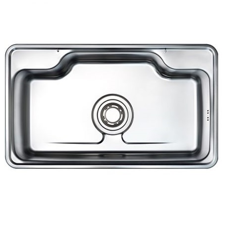 Chậu rửa bát Hàn Quốc inox 304 LIZENS LDSP-850 (85x51.5x20cm) - Image 4