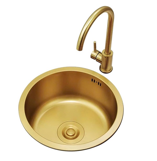 Chậu rửa bát Handmade Inox 304 Miken MKRB-8045C (80x45x25cm) - Image 3