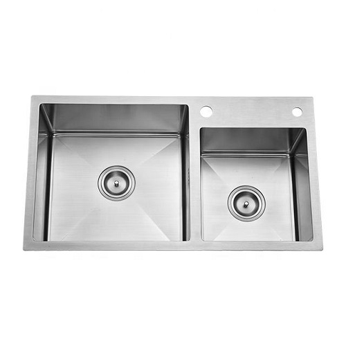 Chậu rửa bát Handmade Inox 304 phủ nano Miken MKRB-8045NC (800x450x250mm) - Image 5