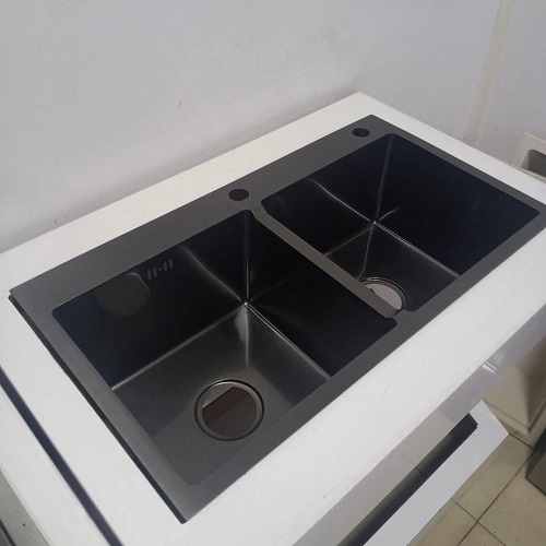 Chậu rửa bát Handmade Inox 304 phủ nano Miken MKRB-8045NL (800x450x250mm) - Image 5