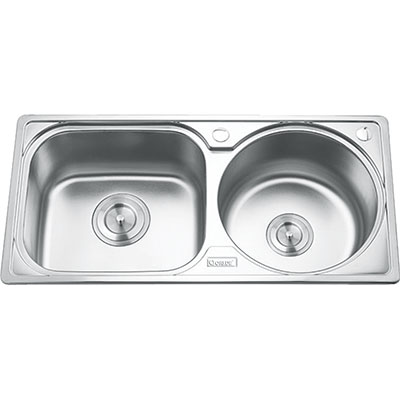 Chậu rửa bát inox Blanco BL 218 (880 x 440 mm)