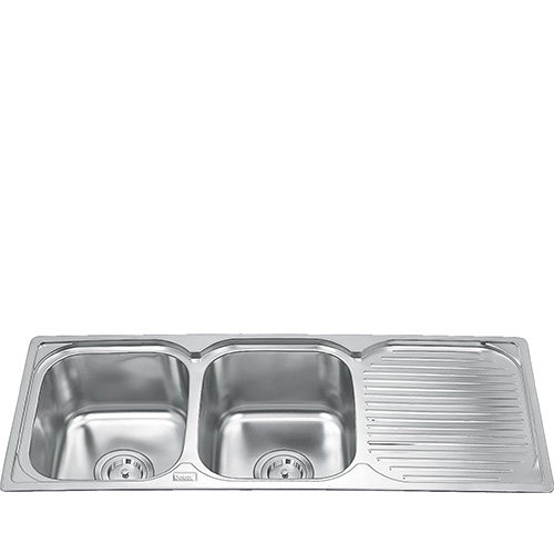 Chậu rửa bát inox Gorlde GD-0290 (78x44) - Image 4