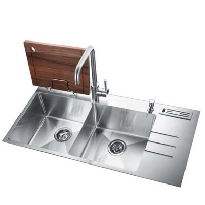 Chậu rửa bát inox Hanasi HS-10046HR - Image 3