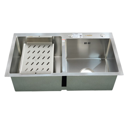 Chậu rửa bát Inox Picenza TB1 (800x400x200mm) - Image 3