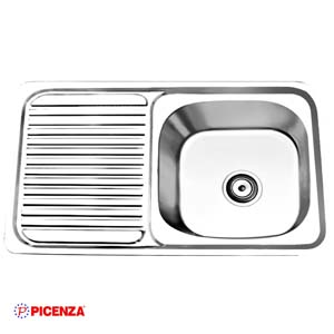 Chậu rửa bát Inox Picenza TB11 (1000x452x193mm) - Image 4