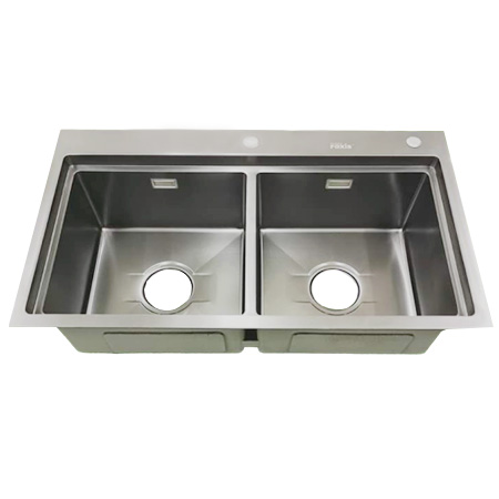 Chậu rửa bát kháng khuẩn nano Foxis FX-8247ND (82x47)