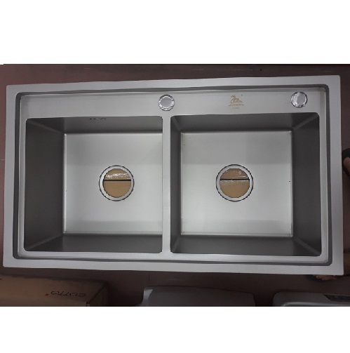 Chậu rửa bát kháng khuẩn nano MN-8146N (81x46x22) - Image 5