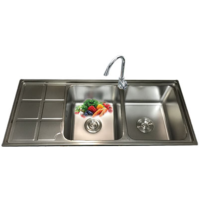 Chậu rửa bát Lucky LK5642 (560x420x220) - Image 5