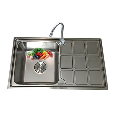 Chậu rửa bát Lucky LK7442B (740x420x240)