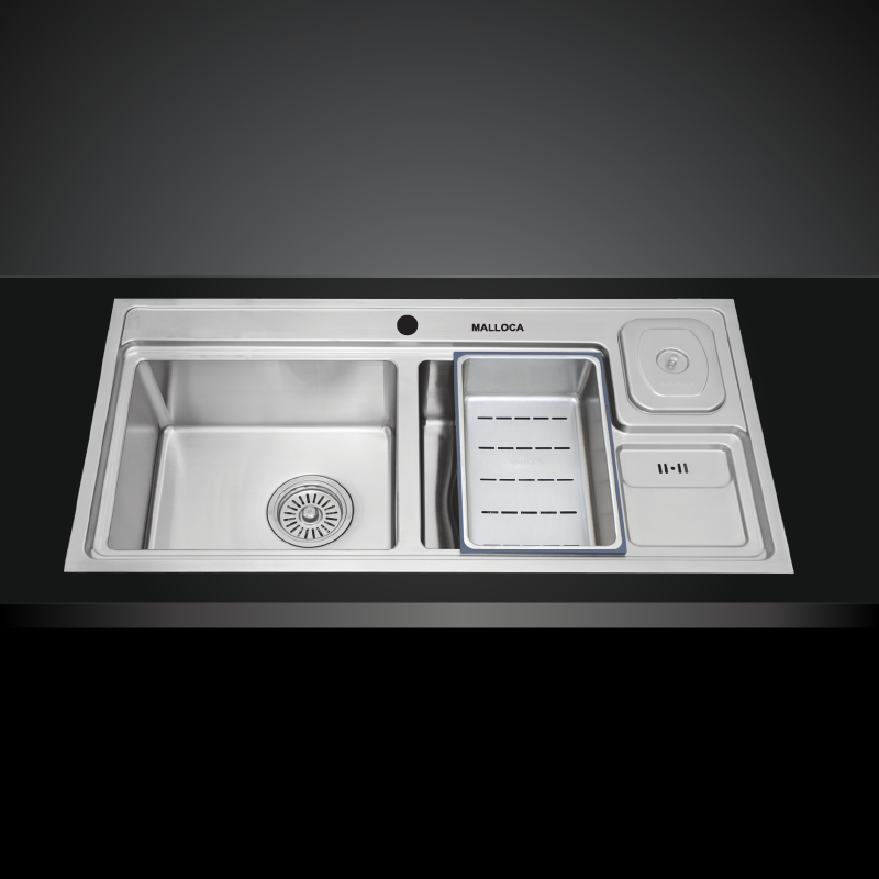 Chậu rửa bát Malloca MS 1003 (800x430x200) - Image 5