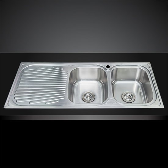 Chậu rửa bát Malloca MS-1026L (1180x480x185)