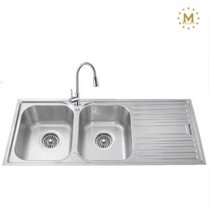 Chậu rửa bát Malloca MS-1026L (1180x480x185) - Image 5