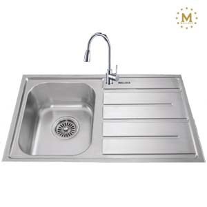 Chậu rửa bát Malloca MS 8816N (1150x500x230) - Image 5