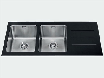 Chậu rửa bát mặt kính TOPY KOREA 10550 (Bàn phải) - Image 5