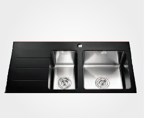 Chậu rửa bát mặt kính TOPY KOREA 10550 (Bàn trái) - Image 5