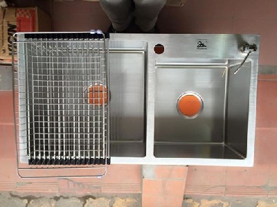 Chậu rửa bát Moonoah MN-10545 (105x45) - Image 4