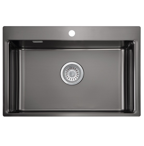 Chậu rửa bát Posco 304 đánh bóng bề mặt KLUGER KW8211S-S84 (840x500x200mm) - Image 3