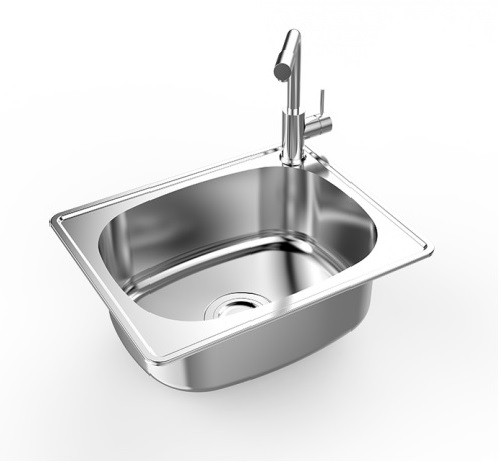 Chậu rửa bát Sơn Hà SH 2H-680 (68x41cm) - Image 4