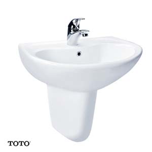 Chậu rửa chân dài TOTO LPT767C - Image 5