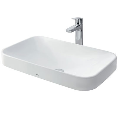 Chậu rửa đặt âm bàn TOTO LT548 - Image 4