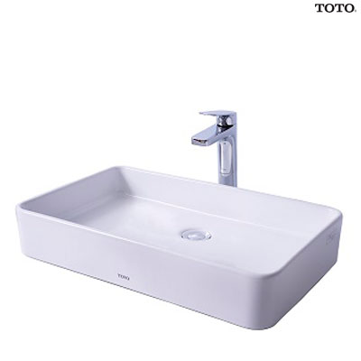 Chậu rửa dương bàn TOTO LW643JW/F - Image 3