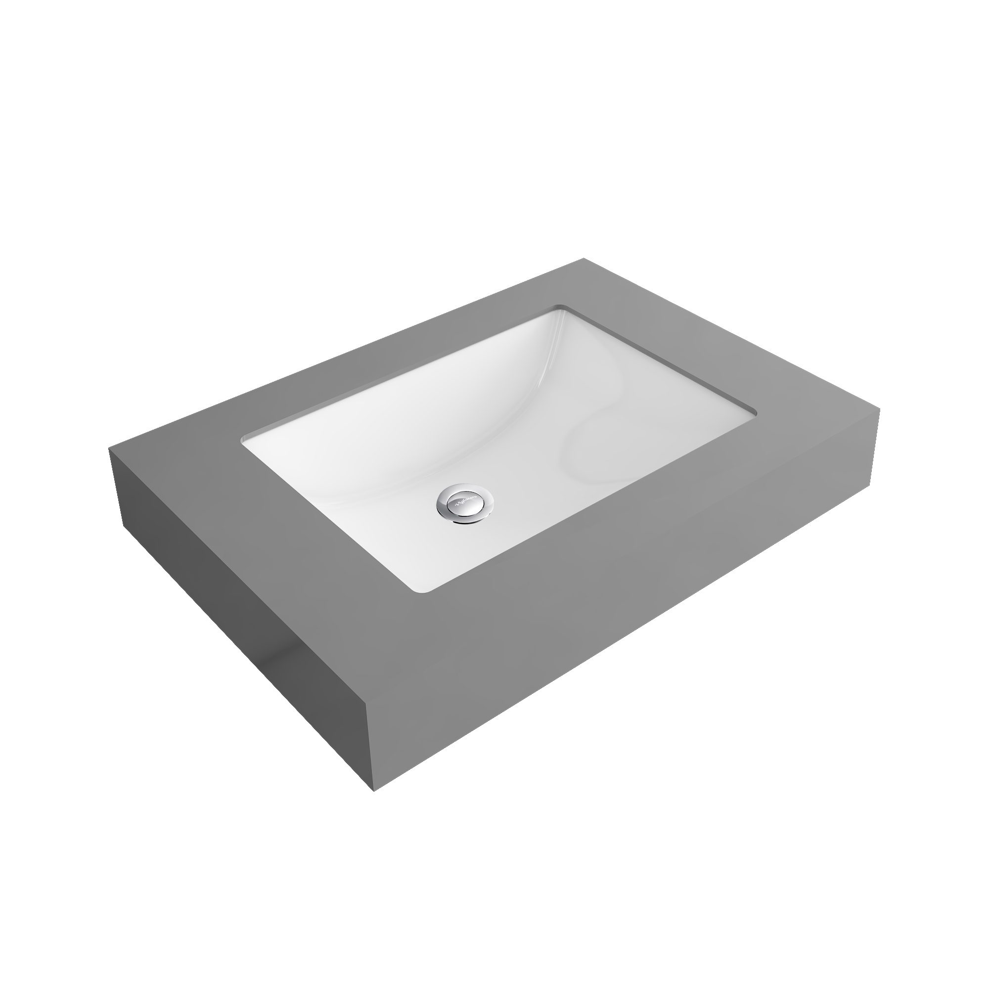 Chậu rửa lavabo âm bàn Viglacera TS1 - Image 4