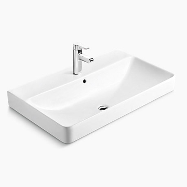 Chậu rửa lavabo bán âm Kohler K-97013T-0 - Image 4